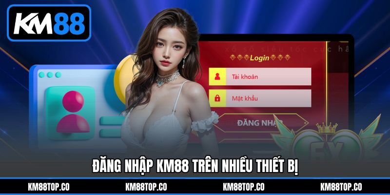 Đăng Nhập KM88 Trên Nhiều Thiết Bị